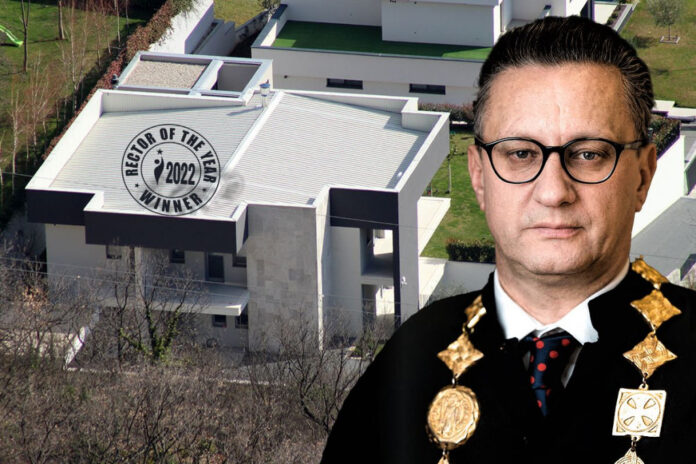 Rektor Zoran Tomić kuća