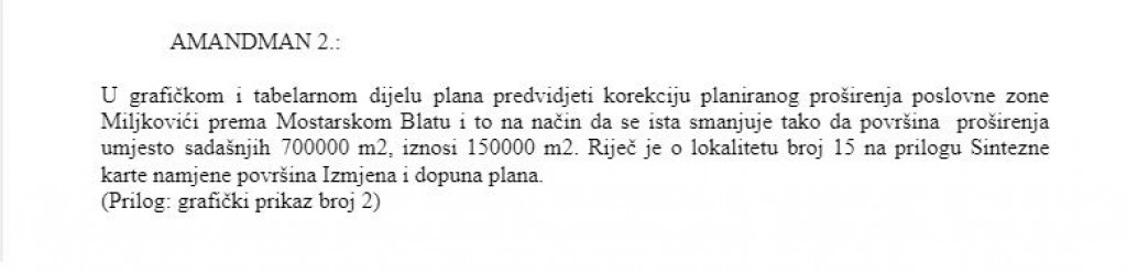 Marić Kordić prostorni plan