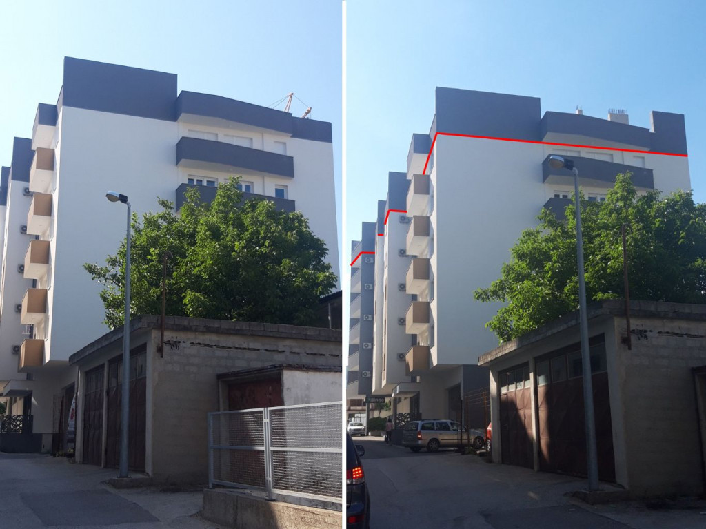 Mostar, Bijeli Brijeg, ilegalna gradnja, afera urbicid, urbicid